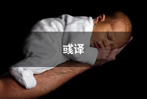 彧译
